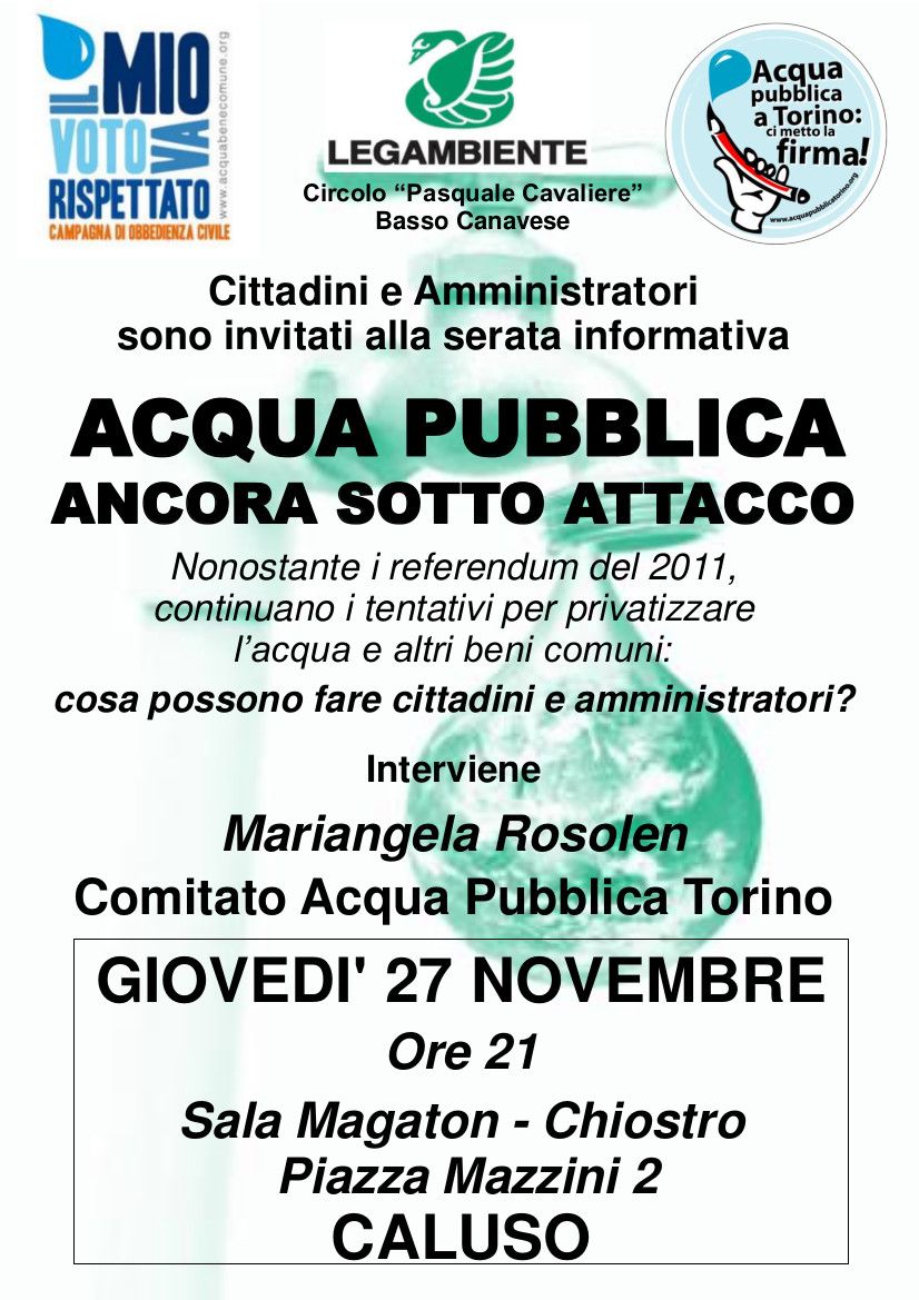 27 novembre a Caluso