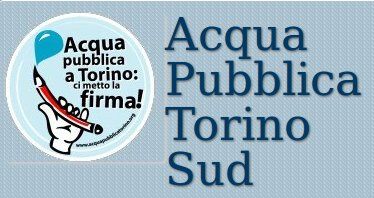 logo acqua pubblica torino sud