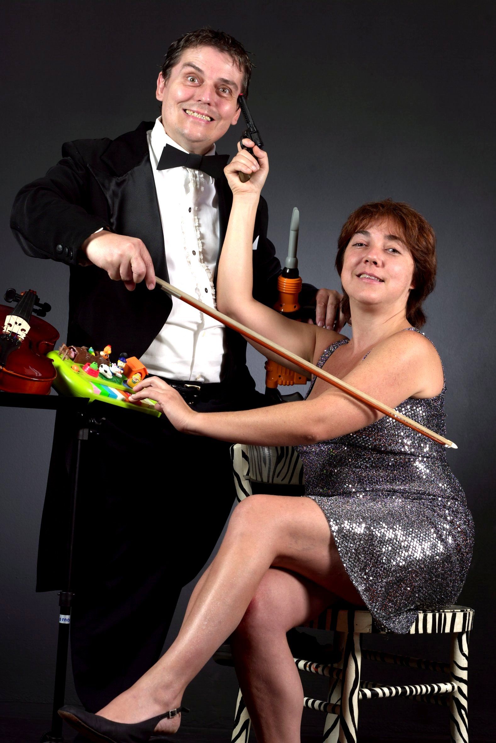 Freak Antoni e Alessandra Mostacci