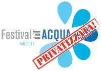 Logo Festa dell'acqua Privatizzata