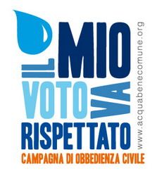 Logo campagna obbedienza civile